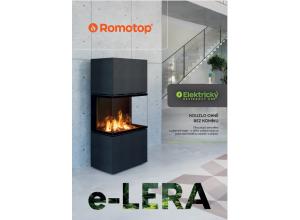 Elektrické designové krby e-LERA