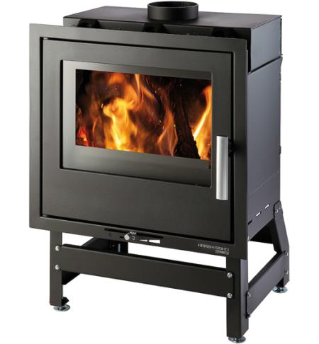 Krbová vložka HAAS+SOHN VESUVIO II 1S černá / litinová dvířka