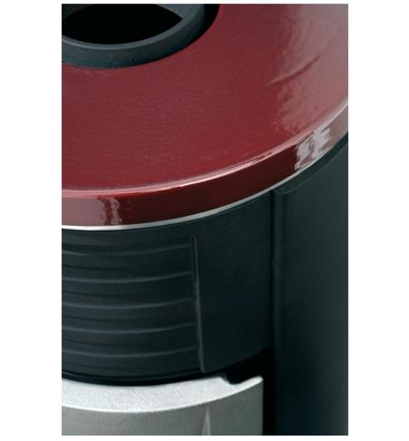 Krbová kamna Leda Unica červená smaltovaná horní deska