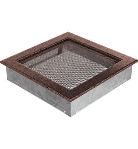 KRATKI mřížka 17x17 cm měděná