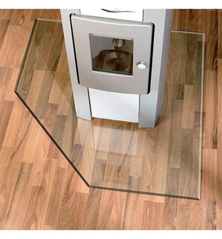 Lienbacher sklo pod kamna zkosený roh 8mm