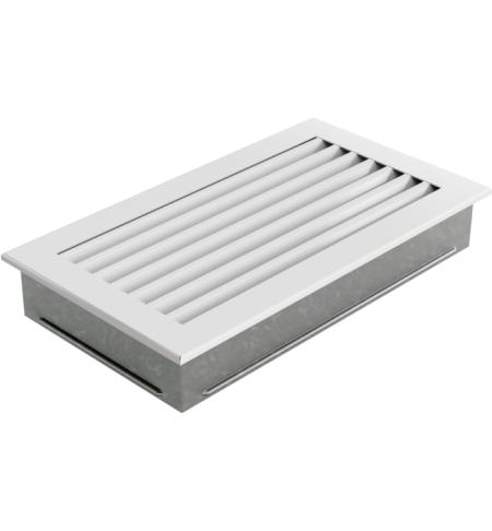 KRATKI Krbová mřížka Fresh s pevnou neprůhlednou žaluzií 17 x 30 cm