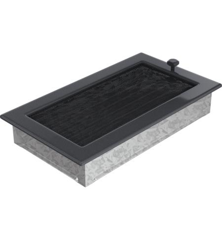 KRATKI mřížka 17x30 cm grafitová se žaluzií