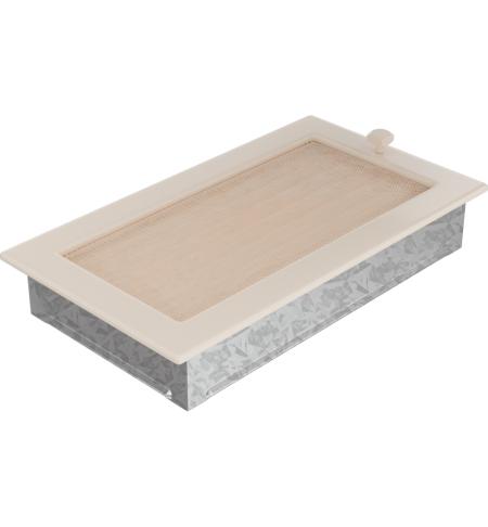 KRATKI mřížka 17x30 cm krémová se žaluzií