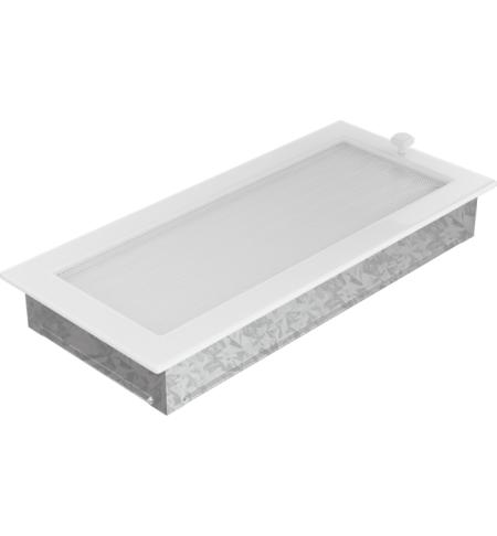 KRATKI Krbová mřížka s uzavíratelnou žaluzií 17 x 37 cm