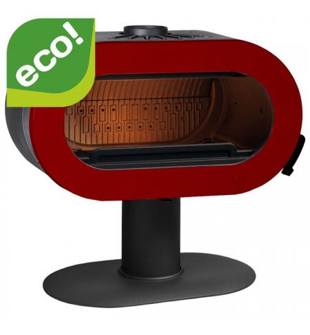 Litinová kamna INVICTA FIFTY červený smalt ref. 6480-47