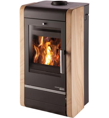 Krbová kamna HAAS+SOHN Avesta II s výměníkem,černá, woodstone prestige