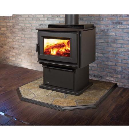 Kanadská krbová kamna REGENCY F5200, kamna s katalytickým spalováním