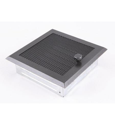 Krbová mřížka16x16cm grafit