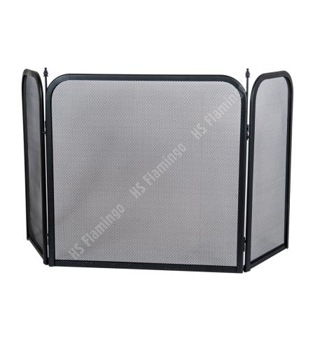 Krbový paravan 100x50cm černý 21024352