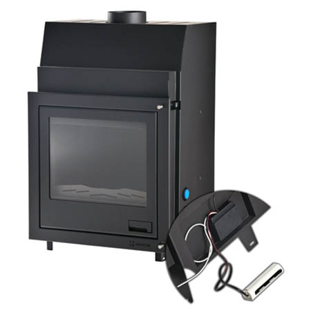 Krbová vložka HS Flamingo AQUAFLAM  25 s výměníkem a základní regulací