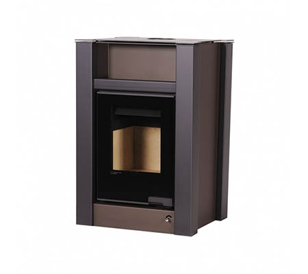 Krbová kamna HS Flamingo AQUAFLAM VARIO  LEND 11/7kW hnědá - sametová