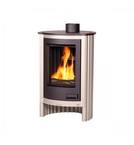 Krbová kamna HS Flamingo MASTERFLAMME  Piccolo I, krémová