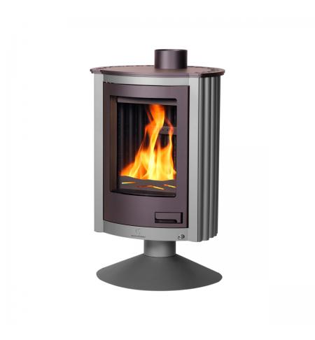 Krbová kamna HS Flamingo MASTERFLAMME  Piccolo II, šedá