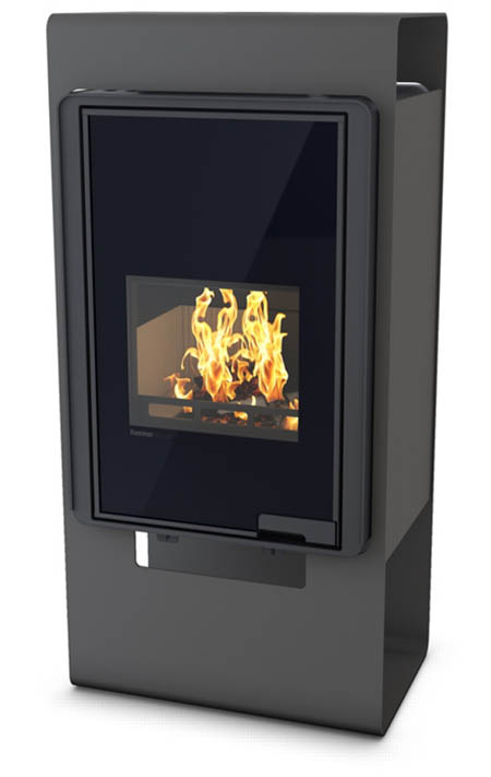 Krbová kamna HS Flamingo DELUXE  SINGA, černá