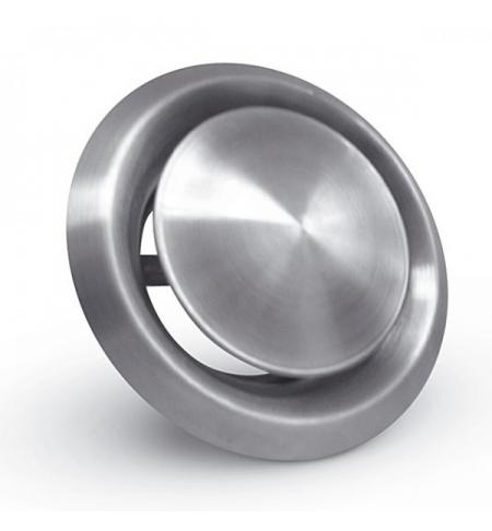 Ventilační talíř výfukový 125 mm - nerez