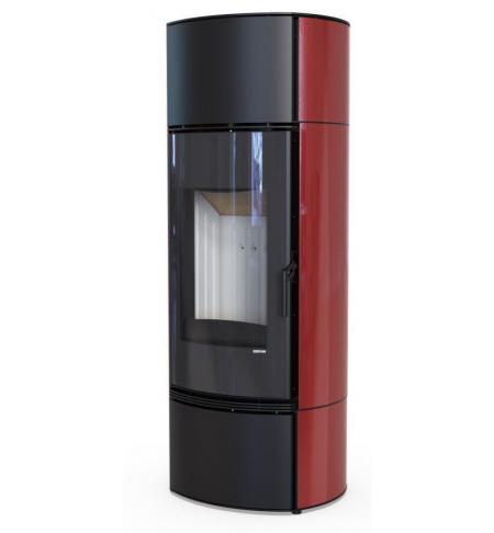 DEFRO HOME Krbová kamna ORBIS EXTENTO F – červená