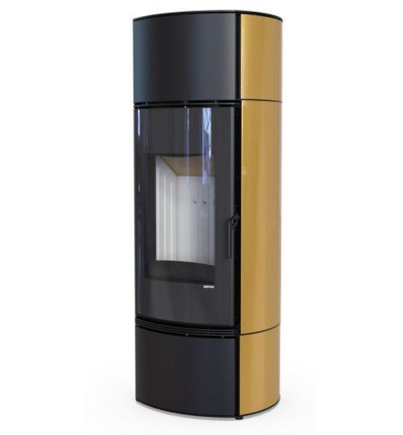 DEFRO HOME Krbová kamna ORBIS EXTENTO F – zlatá