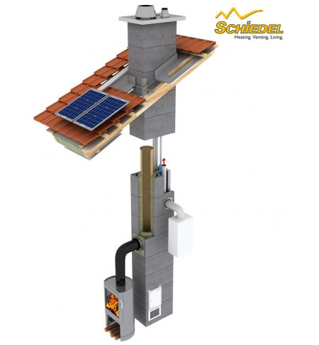 SCHIEDEL KOMBIGAS 8/20CM,výška 7,66 m