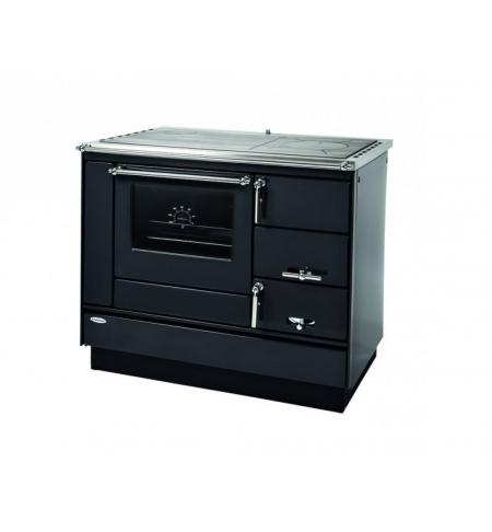 KVS Moravia VSP-9100.0682-V,  sporák s výměníkem antracitový levý chrom NR, BP