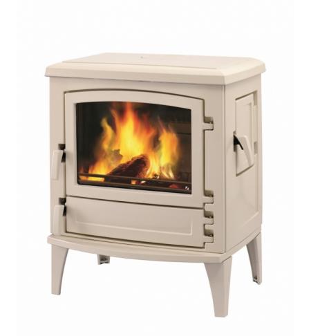 Krbová kamna Leda Aruba bílý smalt