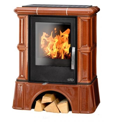 ABX Bavaria K I. kachlový sokl - kaštan