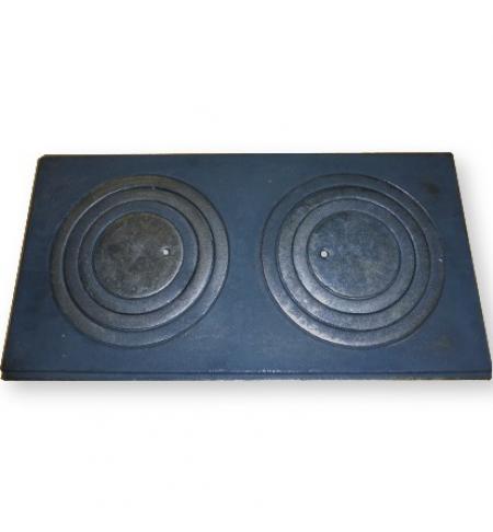 Litinový plát široký 300 x 595 s otvory