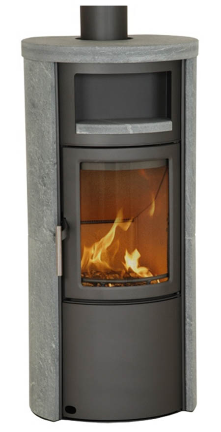 Krbová kamna HETA Scan-Line 520W s obkladem z mastku