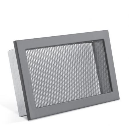 Ventilační mřížka STYLE se síťkou 450 x 220 mm černá