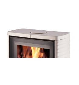 Krycí víčko při využití zadního vývodu Skive slonová kost