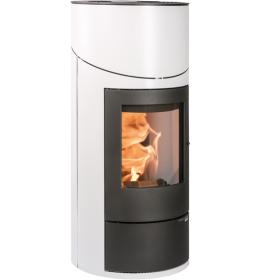 Peletová kamna HAAS SOHN HSP 7 II GRANDE RLU černá, bílá