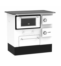 ALFA PLAM, sporák REGULAR 46 ECO, teplovzdušný 8 kW, levý, bílý