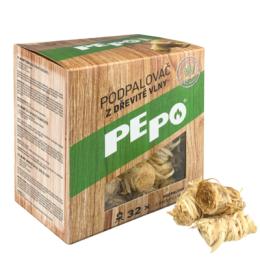 PE-PO podpalovač z dřevité vlny 32 ks