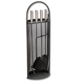 Krbové nářadí LIENBACHER 21.02.844.2 4-dílné černá držadla nerez