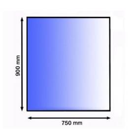 Sklo pod kamna Lienbacher,21.02.898.2/90x75cm,8mm