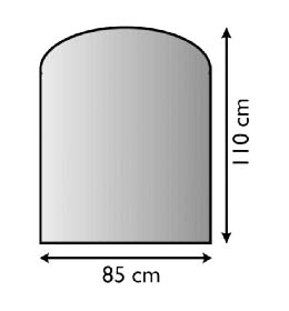 Sklo pod kamna Lienbacher,21.02.981.2/85x110cm,8mm
