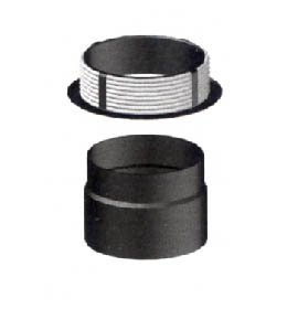 Napojení kouřovodu do keramického komína pod úhlem 90°