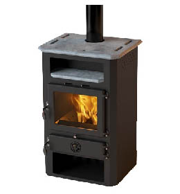 Krbová kamna MBS SD THERMO IN s TV mastek horní deska