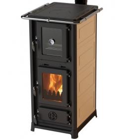 Krbová kamna MBS OLYMPIA s troubou krémová