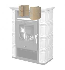 THORMA AKUMULAČNÍ OBKLAD ŠAMOTOVÝ BORGHOLM TOP - 10 KG