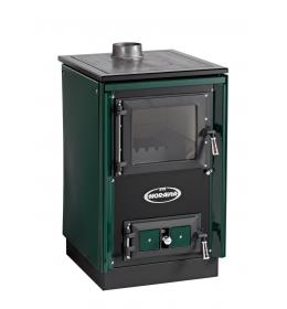 KVS Moravia SOFIE VSP 9114.7482 zelená, chromované doplňky, smaltovaný černý rám plotny, ocelová broušená plotna