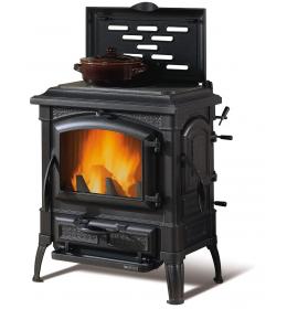 Krbová kamna Nordica Isetta con cerchi Evo 4.0 černá