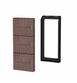 AKUMULAČNÍ SADA BOČNÍ ROMOTOP MAMMOTH pro krbové vložky