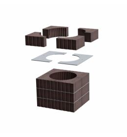 AKUMULAČNÍ SADA HORNÍ ROMOTOP MAMMOTH pro krbové vložky s průměrem odkouření 200 mm