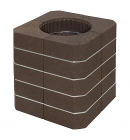 AKUMULAČNÍ SADA HORNÍ ROMOTOP MAMMOTH pro krbové vložky s průměrem odkouření 180 mm