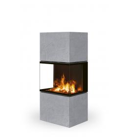 Elektrický designový krb e–LERA C Thermaline světlý