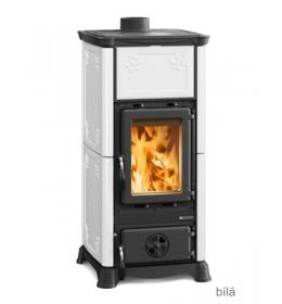 Kachlová kamna Nordica Emiliana bílá