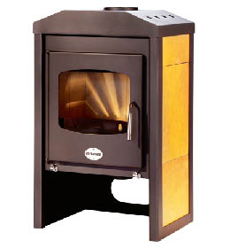 Krbová kamna HS Flamingo VEGA žlutá