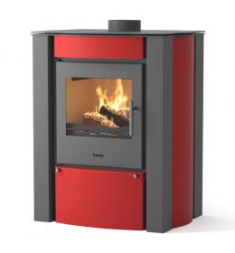 Krbová kamna HS Flamingo AMOS červená