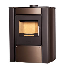 Krbová kamna HS Flamingo AMOS hnědá - sametová